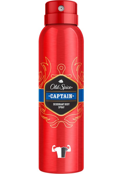 Deodorant Captain 150 ml