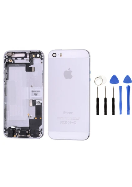 Eda Teknik Iphone 5s Dolu Kasa Beyaz +Tamir Seti