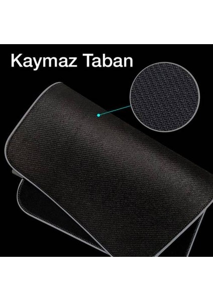 Rgb 14 Işık Modlu Kaymaz Tabanlı Kauçuk Kumaş Mouse Pad 300*250*4 mm