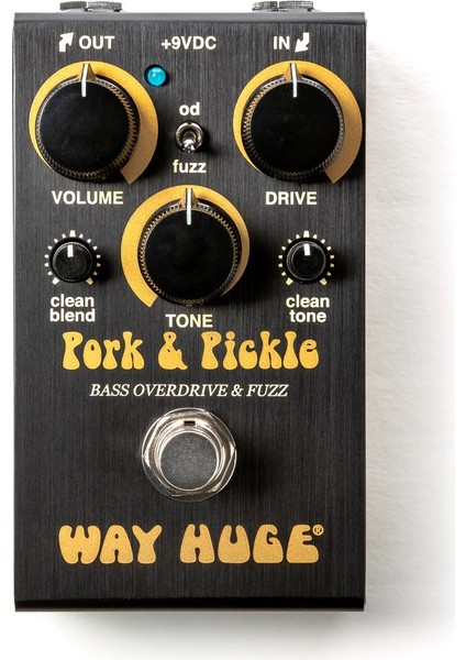 WM91 Pork And Pickle Smalls Overdrive Fuzz Pedalı