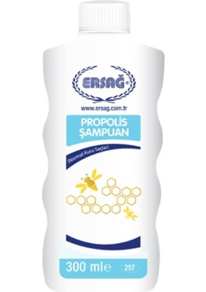 Propolisli Şampuan (Normal-Kuru Saçlar) 300 Ml