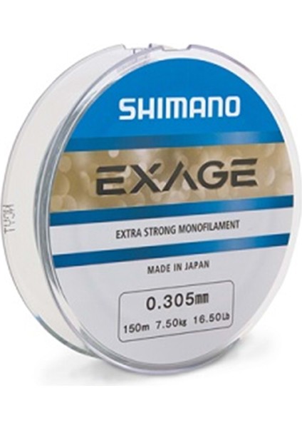 Exage 150MT Monofilament Misina 0.125MM