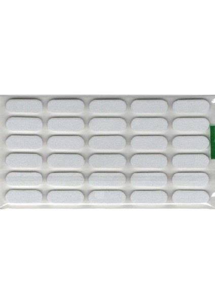 Eva Darbe ve Ses Stoperi 22 x 8 mm Beyaz - 100'LÜ Paket