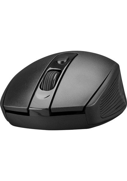 ALBM7222 Siyah 2.4ghz USB 1200DPI Alkalin Pilli Kablosuz Mouse