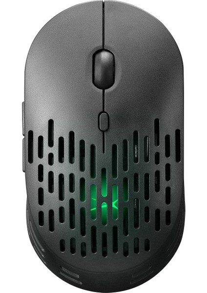 ALBM7422 Siyah 2.4ghz Şarj Edilebilir Tek Renkli 1600DPI Optik Kablosuz Mouse