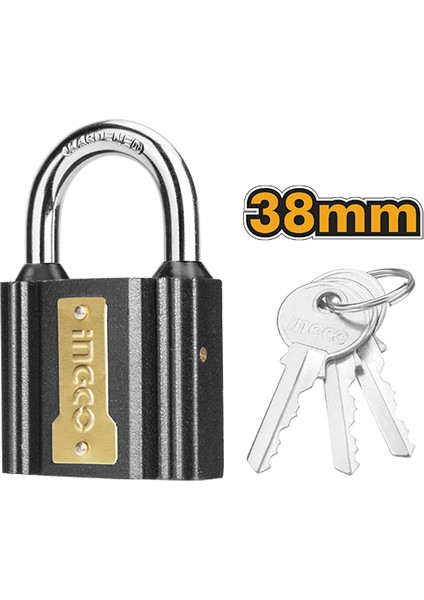 Demir Asma Kilit 38 mm DIPL0401