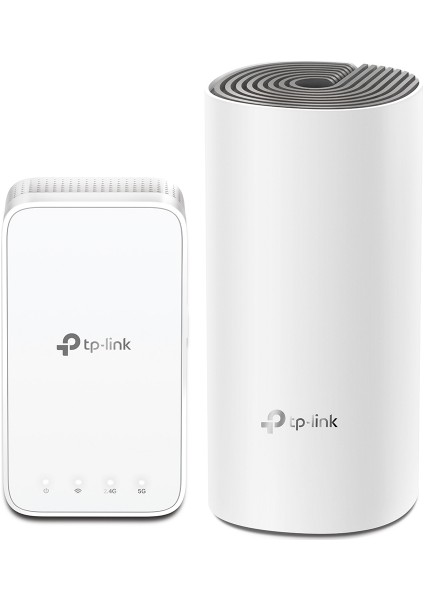 Deco-E3-2p (2 Pack) Dualband AC1200 220M2, 2 Fast Port Home Mesh