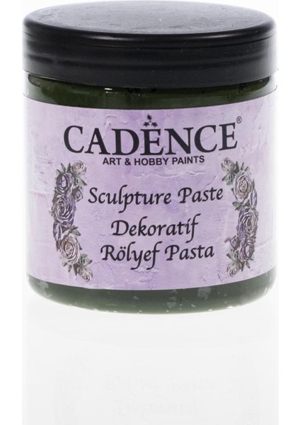 Sculpture Rölyef Pasta 6862 Yaprak Yeşili 250 ml