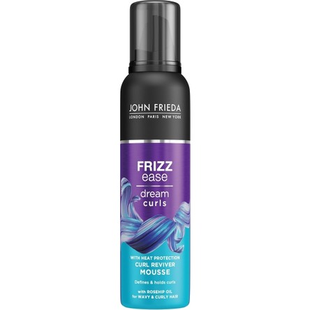 John Frieda Isı Koruyucu Bukle Belirginleştirici Saç Köpüğü 200 ml Rosehip Yağlı Dalgalı Kıvırcık Saçlar
