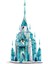 # Disney Buz Şatosu 43197 - Prensesleri Seven Çocuklar için Yaratıcı Oyuncak Yapım Seti (1709 Parça) 2