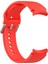puluz Samung Galaxy Watch4 40Mm / 44Mm Için Silikon Kordonlu Saat Kırmızı 3