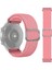puluz Samsung Galaxy Gear S3 Için Naylon Örgülü Kordonlu Saat Pembe 1