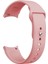 puluz Samsung Galaxy Watch4 4044Mm Silikon Kordonlu Saat Için Pembe Gül 1