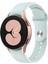 puluz Samsung Galaxy Watch4 4044Mm Silikon Kordonlu Saat Için Açık Mavi 3