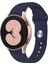 puluz Samsung Galaxy Watch4 4044Mm Silikon Kordonlu Saat Için Gece Yarısı Mavisi 3