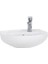 30 x 45 cm Oval Duvara Monte Lavabo Batarya Delikli TP031 1