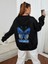 Kelebek Kapüşonlu Sweatshirt 1