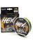 Hex Braid 4x 150MT Moss Green Pe Ip Misina 0.12MM 1