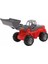 Power Trucks Yükleyici Traktör (Kepçe) - Kırmızı 1