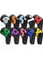 10 Parça Golf Kulübü Başkanı Demir Kapak Set Hibrit Headcover 18.5x9 cm Siyah Kapakları (Yurt Dışından) 2