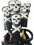 Pu Deri Golf Kafası Kapak Fairway Hybrid Sürücü Kulübü Headcover Guard Sleeve Ut (Yurt Dışından) 5