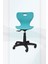 Monoblok Renkli (Ofis - Öğrenci) Çalışma Sandalyesi (Turkuaz) 1
