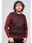 Erkek Desenli Dirsek Detaylı Polo Yaka Kazak 1577423 Bordo 1
