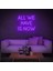 All We Have Is Now Neon LED 1