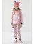 Pembe Kız Çocuk Milk 2li Pijama Takımı 3