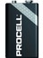 Procell 9V 6LR61 Alkalin 9 Volt Pil 1