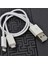 Çiftli Lightning-Micro Kısa USB Kablo 1