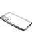 Galaxy S21 5g Için Şeffaf Galvanik Pc Telefon Kılıfı - Siyah (Yurt Dışından) 4