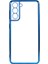 Galaxy S21 5g Için Şeffaf Galvanik Pc Telefon Kılıfı - Mavi (Yurt Dışından) 2