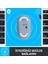 M350 Pebble Sessiz Kablosuz Kompakt Mouse - Mavi/Gri 5