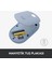 M350 Pebble Sessiz Kablosuz Kompakt Mouse - Mavi/Gri 7