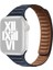 Apple Watch Uyumlu 7 45MM / 6 & Se & 5 & 4 44MM / 3 & 2 & 1 42MM Için Kayış Koyu Mavi 1