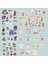 Sticker Master 100 Adet Yılbaşı Christmas Graffiti Jdm Araba Stickers Motor Bisiklet Laptop Sticker Etiket Çıkartma Oto Motor Pc Etiket 1
