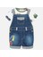 Mayoral  Erkek Bebek Denim Salopet Tişört 2 Li Set 1