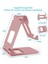 Katlanabilir Tablet Standı - Pembe (Yurt Dışından) 3