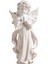 Reçine Dua Melek Kız Heykelcik Beyaz Heykeli Dekorasyon Premium Boy 20CM (Yurt Dışından) 2