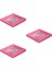 Memo Yapışkanlı Not Kağıdı 75 x 75 mm 100 Yaprak Pembe 3'lü 1