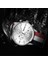 1611 Küçük Üç Pin Aydınlık Chronograph Takvim Kuvars Izle Erkekler Için (Gümüş ve Beyaz Altın)(Yurt Dışından) 4