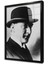 Şapkalı Atatürk Çerçeveli Cam Tablo 1