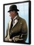 Şapkalı Atatürk Çerçeveli Cam Tablo 1