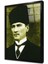 Kalpaklı Atatürk Çerçeveli Cam Tablo 1