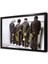 Müzisyenler Çerçeveli Cam Tablo 1