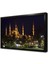 Sultanahmed Camii Gece Çerçeveli Cam Tablo 1