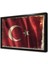 Türk Bayrağı Çerçeveli Cam Tablo 1