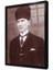 Atatürk Çerçeveli Cam Tablo 1
