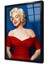 Marilyn Monroe Çerçeveli Cam Tablo 1